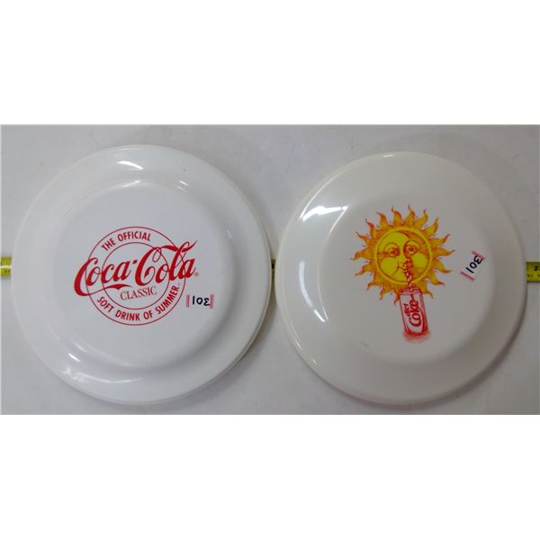 2 - Coca Cola Frisbees