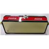 Image 3 : Coca Cola Tin with Clasps & Handle