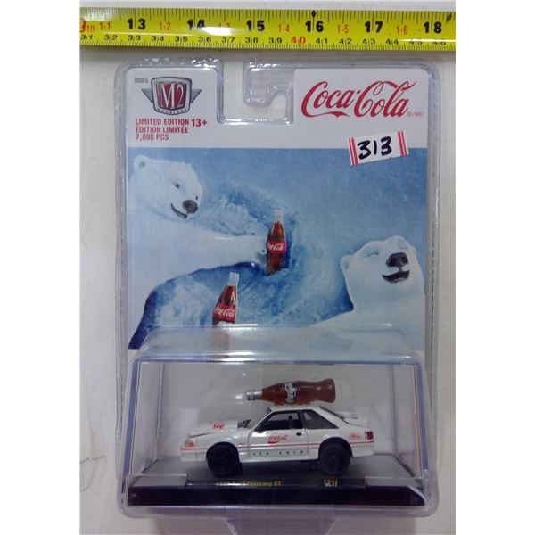 Coca Cola Toy Car - 1988 Ford Mustang GT Limited Edition