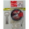 Image 1 : Coca Cola Bottle Opener & 6 Coasters (Unopened)