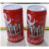 Image 1 : Set of Coca Cola Salt & Pepper Shakers