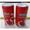 Image 5 : Set of Coca Cola Salt & Pepper Shakers