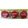 Image 2 : 3 - Vintage Coca Cola Tins