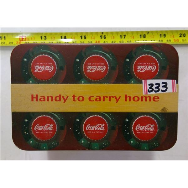 Coca Cola Tin with Handle
