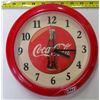 Image 1 : Coca Cola Clock - Plastic