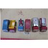Image 2 : 6C Metal Tonka Toy Trucks, Vans and Fire Trucks