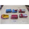 Image 4 : 6C Metal Tonka Toy Trucks, Vans and Fire Trucks