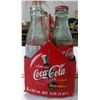 Image 2 : 6 Pack Coca Cola Glass Bottles in Carry Case