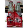 Image 4 : 6 Pack Coca Cola Glass Bottles in Carry Case