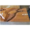 Image 3 : Wood Carved Geese Picture (Fur) 47 3/4"X16 1/4"