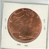 Image 2 : US Golden State Mint BIG oz .999 Fine Copper Coin - Liberty (38mm)