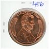 Image 1 : 2012 USA BIG Penny 1oz .999 Fine Copper Coin - Lincoln (38mm)