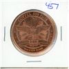 Image 1 : 2012 USA BIG Penny 1oz .999 Fine Copper Coin - Lincoln (38mm)