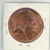Image 2 : US Golden State Mint BIG oz .999 Fine Copper - American Buffalo (38mm)