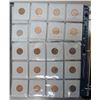 Image 8 : Coin Collector's Binderwith 87 Canadian Pennies from 1927-2012