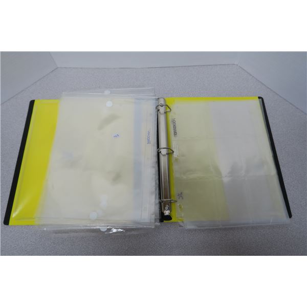 Binder with Protective Sheets and Dividers