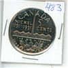 Image 1 : 1951 Canadian Big Nickel