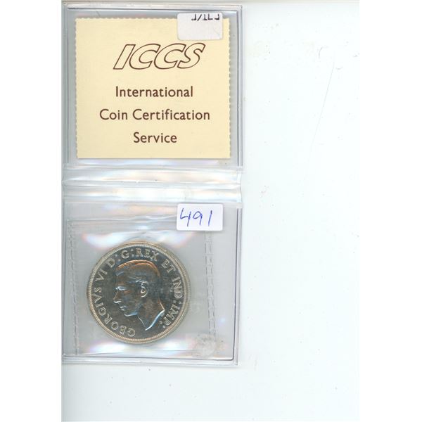 1947 Canadian Silver Dollar