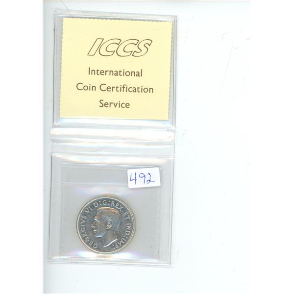 1946 Canadian 50 cent Piece