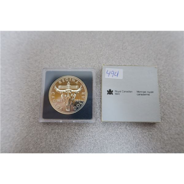 1982 Canadian Commemorative Regina Dollar