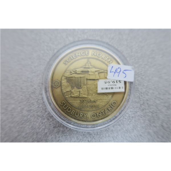 2014 Canadian 50 Year Dynamic Earth Big Nickel (Science North, Sudbury, ON)