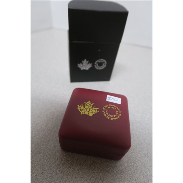 2018 Canadian $5 Fine Silver Coin - Golden Spring Pysanka with Case