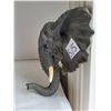 Image 5 : Elephant wall decor. Trunk acts as a hook for light objects.