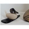 Image 2 : Hand crafted rock ducks. Large by Harry of Dore lake. Smalls by local artist Ralph Coffee.
