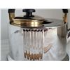 Image 5 : Art deco style, stainless steel, two tone kettle. Excellent condition.