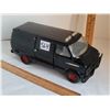 Image 1 : 1983 Ertl A-Team van with opening side door and Mr. T in drivers seat.