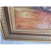 Image 3 : Framed still life oil painting by local artist Margaret Barrie. 33”H & 27”W