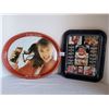Image 1 : 1982 Kim Christmas Canadian edition coke tray, plus 1982 Coke Canadian Litho USA.
