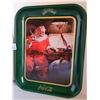 Image 3 : 1984 Coca-Cola tray Ltd. Can. Edition and 1983 Christmas Santa Tray.
