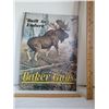 Image 1 : Baker Guns tin sign.