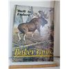 Image 2 : Baker Guns tin sign.
