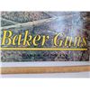 Image 3 : Baker Guns tin sign.