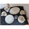 Image 2 : Vitrified hotel and restaurant dinnerware from older times. Made in England.