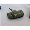 Image 6 : Small army toys. 3 tanks, half track and personnel carrier.