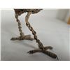 Image 4 : Saskatchewan artists. Grouse from twisted & curved wires, Crane from wood & shreds of natural fibers