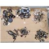 Image 1 : Large lot of Auto gages, brackets, mounting plates, wire, dash bulbs & sockets, controls & pots, spe