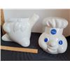 Image 4 : Ceramic Pillsbury Dough Boy cookie jar.