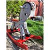 Image 2 : Hand crafted vintage wooden rocking horse.