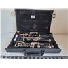 Image 5 : Vintage Veto Clarinet in case with reeds, cork grease, brush etc.