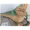 Image 3 : Vintage, hard to find Hasbro Star Wars Jaba the Hut & throne diorama. Missing hookah pipe.