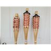 Image 2 : Bamboo Tiki Torches. 1 is missing top.