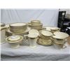 Image 4 : Large and Gold Burleigh Ware Art Deco China Dinner Set decent condition