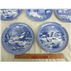 Image 2 : 5  Currier and Ives 8 and 1/4 inch Homestead Plates