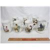 Image 1 : 7 Norman Rockwell Coffee Mugs