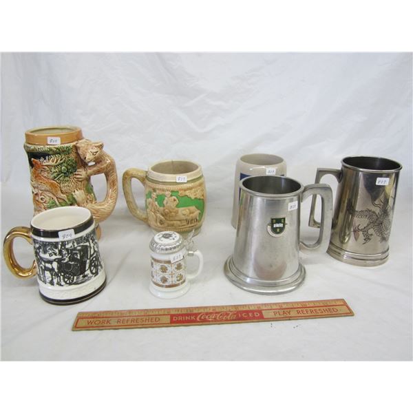 7 Beer Steins