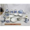 Image 2 : Large Lot of Blue and White China